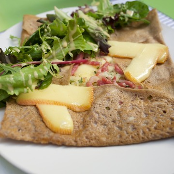 galette bretonne à la raclette